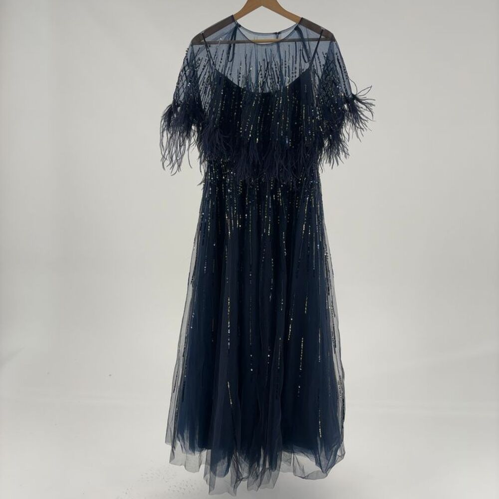 Mac Duggal Embellished A-Line Dress